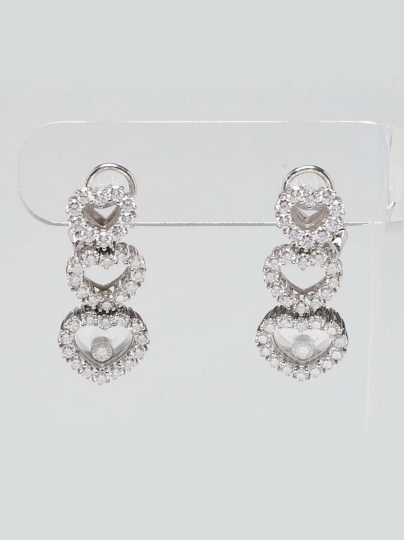 Chopard Happy Diamonds Icons Earrings - 83A054-1001 | Kapoor Watch Co.
